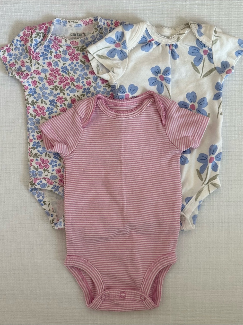 Carter's Short-Sleeve Baby Bodysuit Set